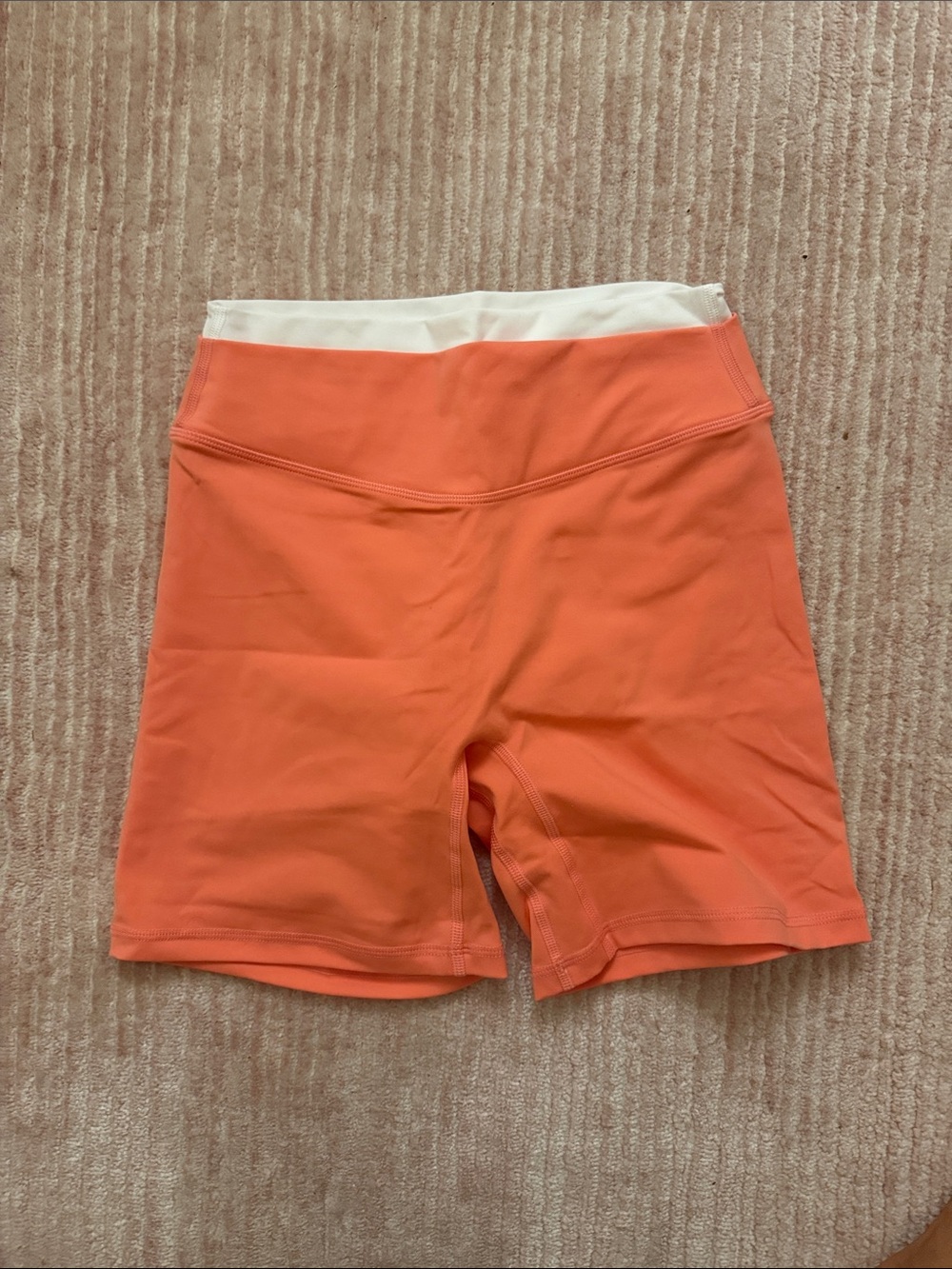 Liason the Label Women's High-Waist Guava Active Shorts never worn